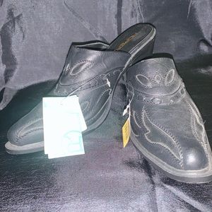 ROPER Women's Rockstar Interlace Mule, Black, 9